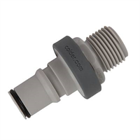 Connector -non spill, 1/2, NPT, male