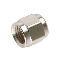 Nut - 7/16″, thread, nickel plated/brass