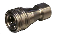 Coupler -Rectus, female, 1/4″ BSP, SS