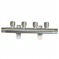 Manifold -4+1 Beer, 1/2″, ss