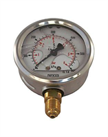 Manometer -2750, dim63, G1/4, 6bar