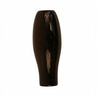 Handle -black plast, Alumasc