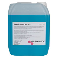 Glycol -50% propylenglycol, blue, 5L