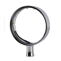 Medallion -chrome, Frogeye, 81mm, LED/QC