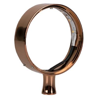 Medallion -PVD copper, Frogeye, 81mm, LED/QC