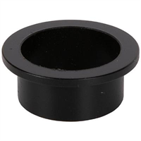 Spacer -black pom, cooling nut, Katrine, long