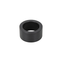 Spacer -black pom, Ø30xØ21.5x15mm